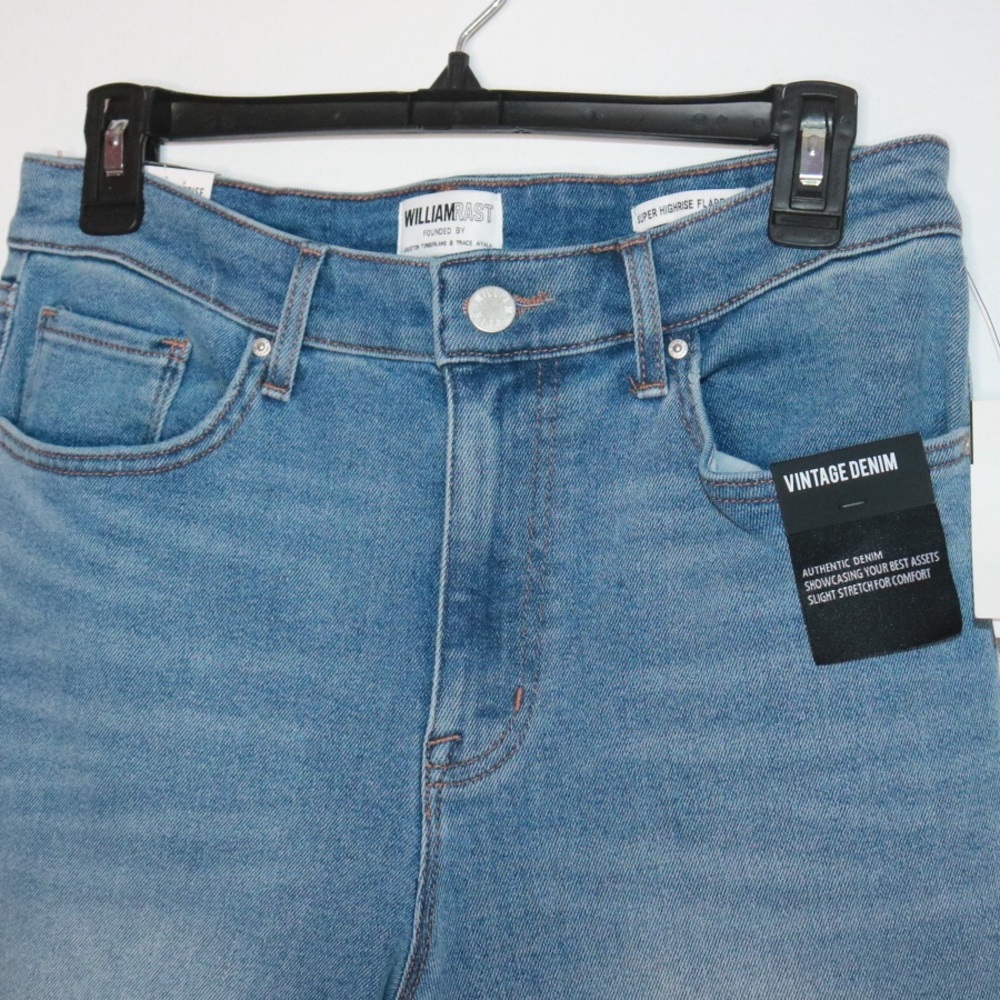 William Rast Cropped Flared Jeans - Picture 6 of 8